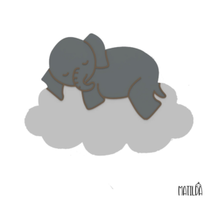 Elefante en las nubes